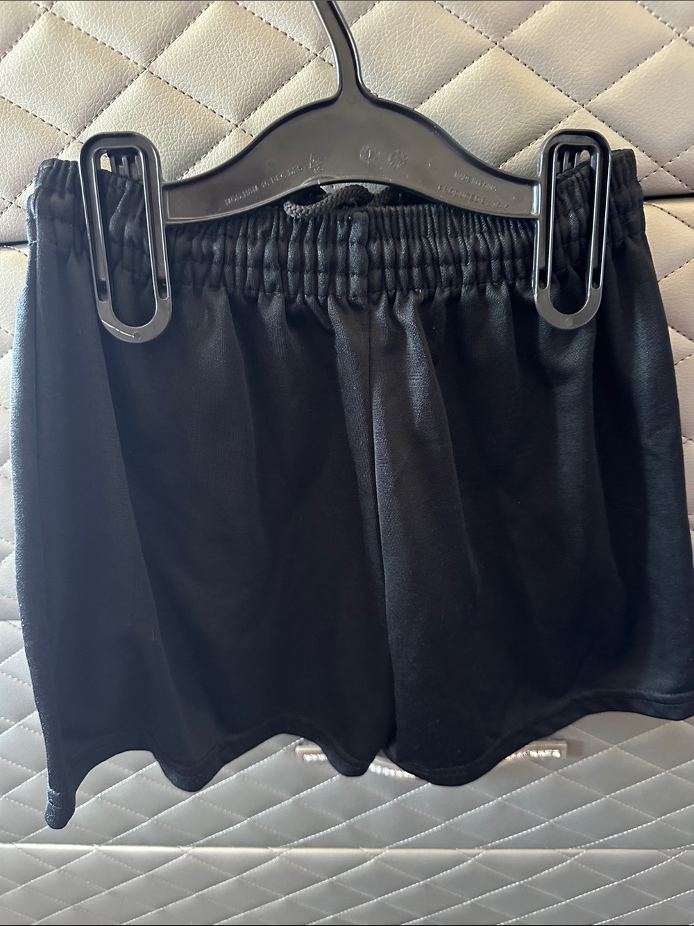 Black Drawstring Shorts - Picture 2 of 2